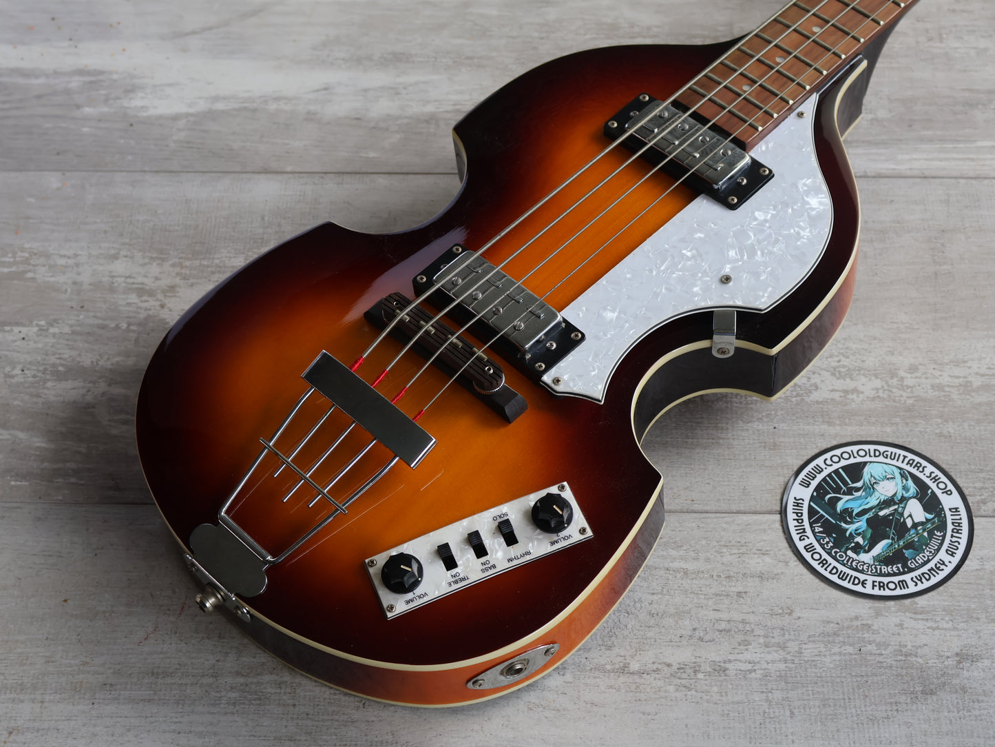 Hofner B-Bass Hi Series Violin Beatle Bass (Sunburst)