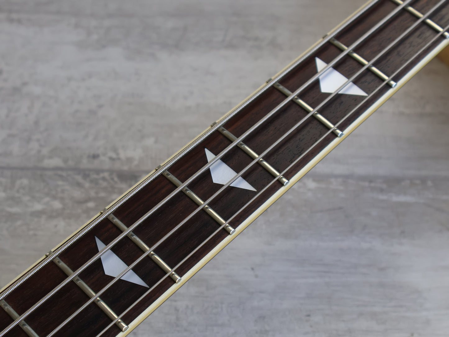 Aria Pro II Armoured Warrior Bass (Black)