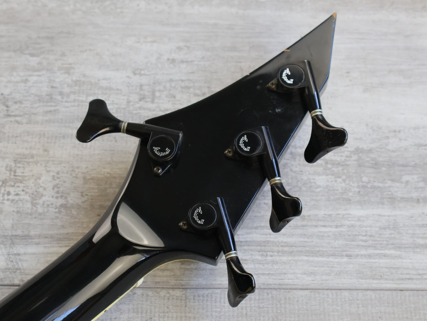 Aria Pro II Armoured Warrior Bass (Black)