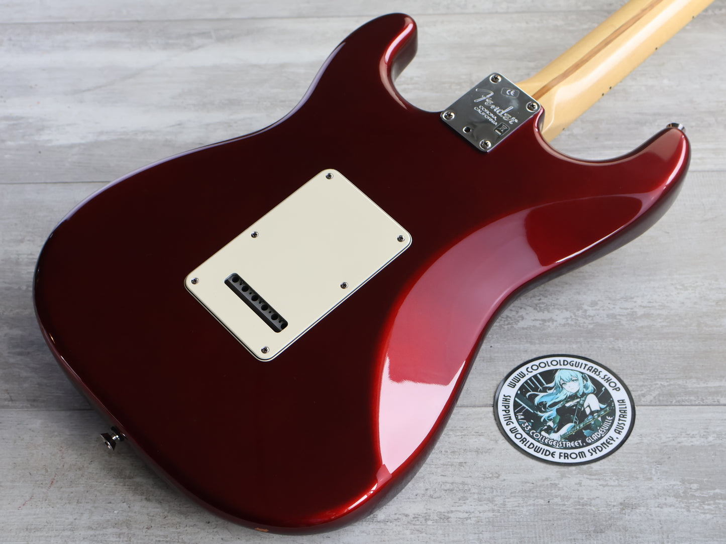 2008 Fender USA American Standard Stratocaster (Candy Cola)