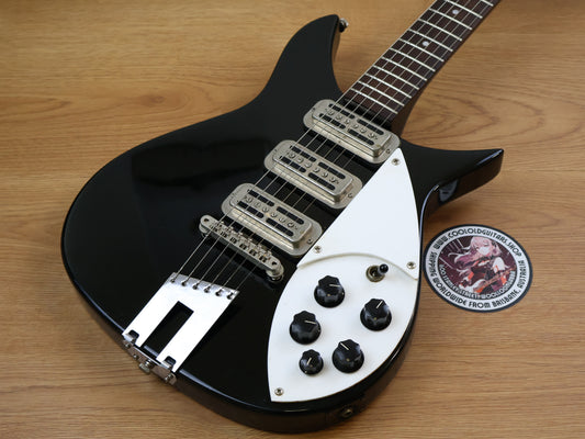 1982 Greco Japan JLG-75 320 John Lennon Model Double Cutaway (Black)