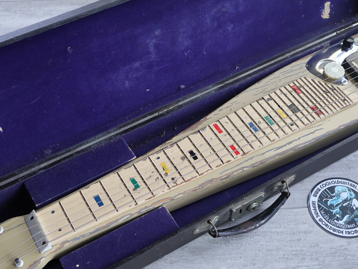 1960's Teisco Japan Model U 6-String Lap Steel Guitar