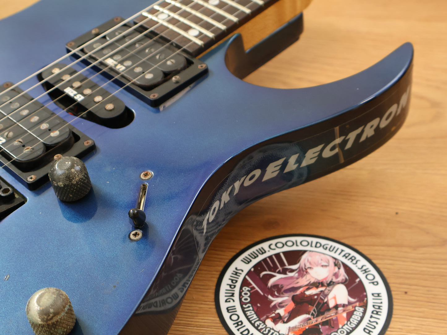 1999 Ibanez Japan RG570 Superstrat (Faded Purple)