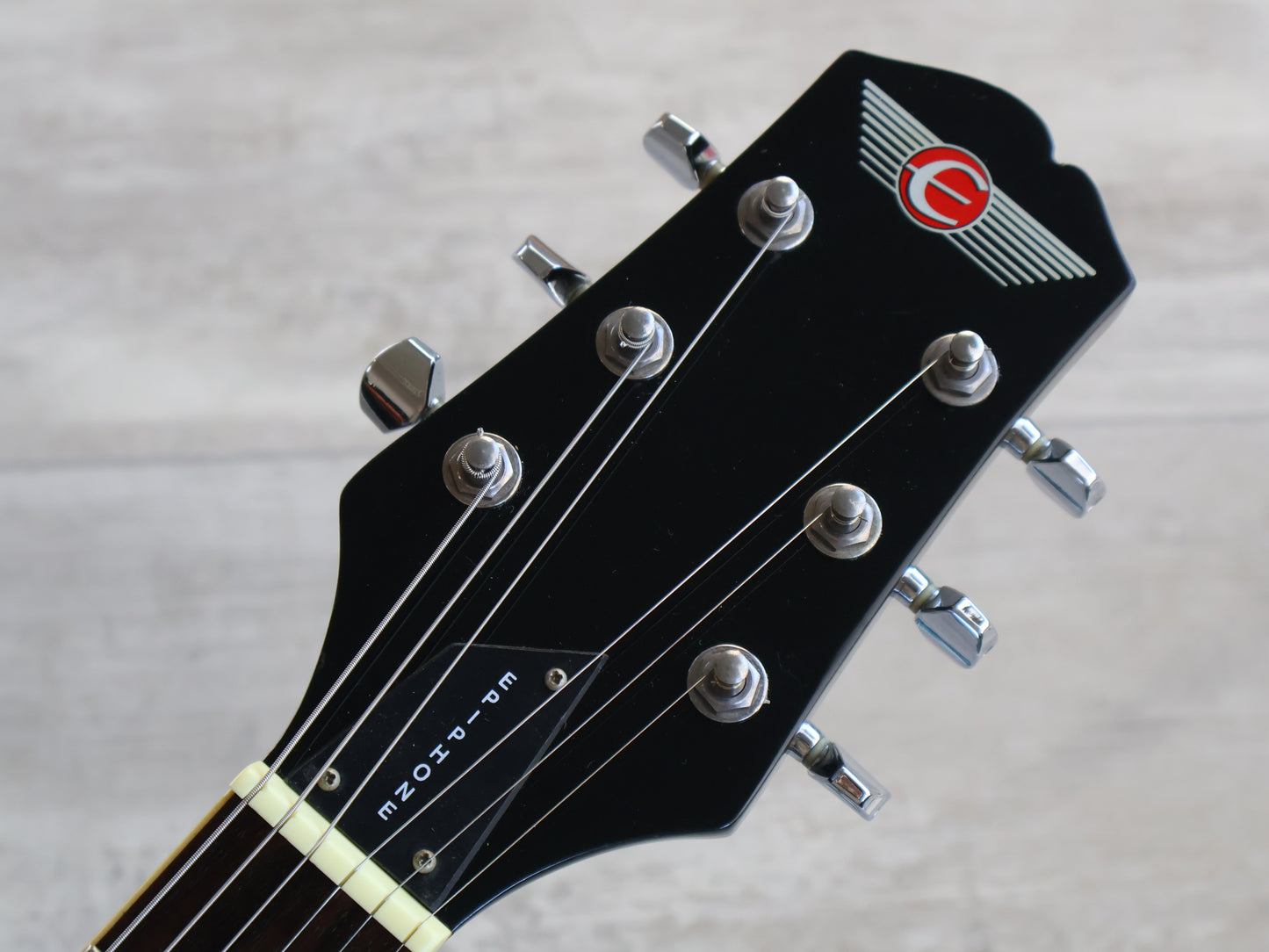2001 Epiphone E-Series "Nuclear Extreme" Les Paul (Red/Yellow Crackle)