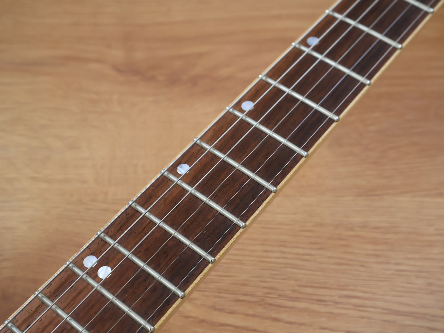 2014 Ibanez Premium S970CW Superstrat (Claro Walnut)