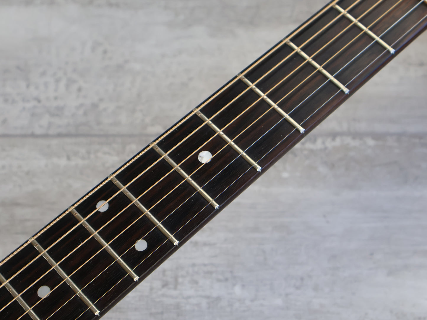 1970's Jumbo Japanese Vintage Parlor Style Acoustic Guitar (Natural)