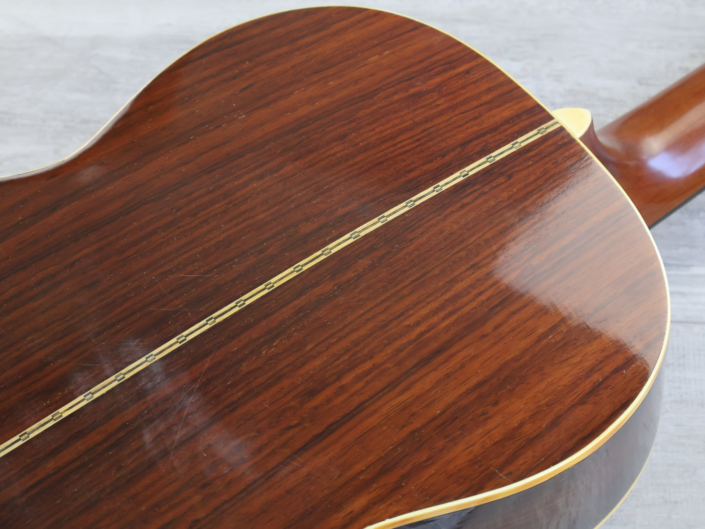 1970's Jumbo Japanese Vintage Parlor Style Acoustic Guitar (Natural)