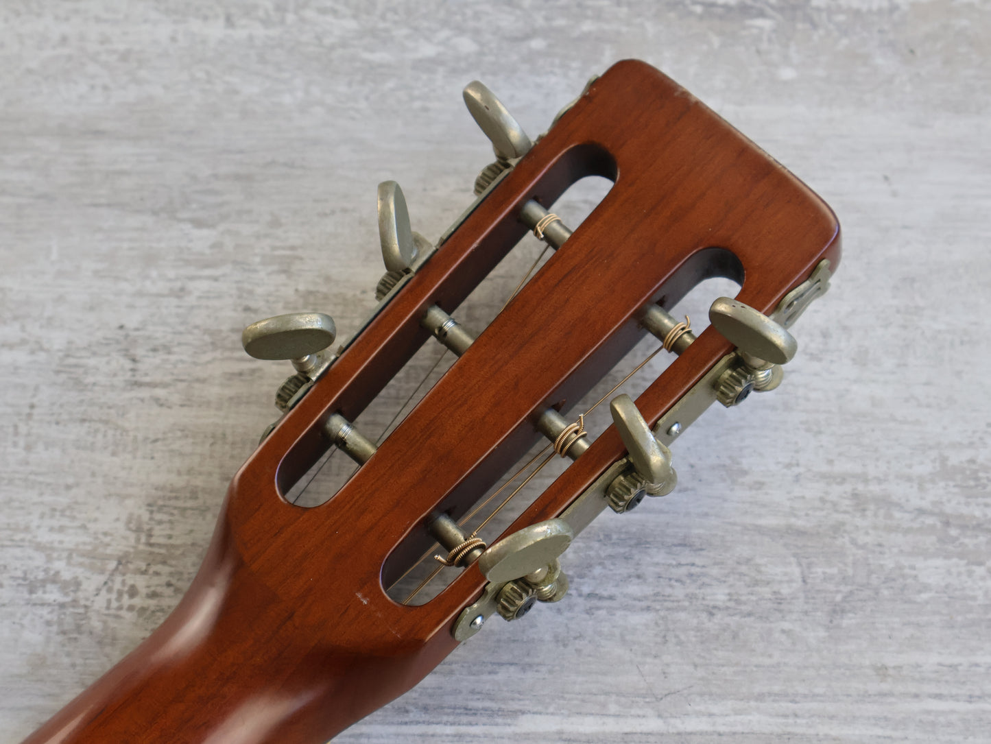 1970's Jumbo Japanese Vintage Parlor Style Acoustic Guitar (Natural)