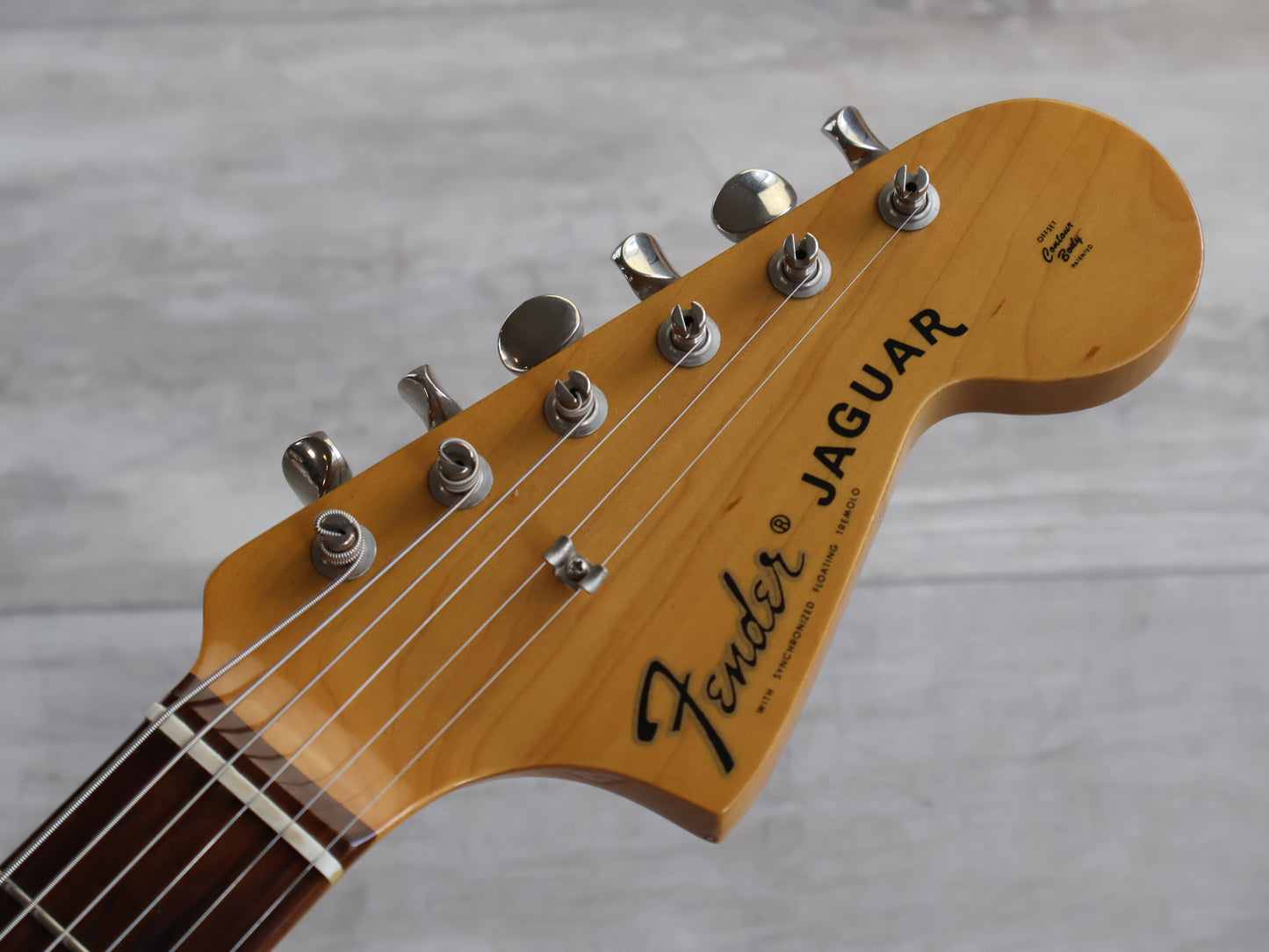 2000 Fender Japan JG66-80 '66 Reissue Jaguar (Sunburst)