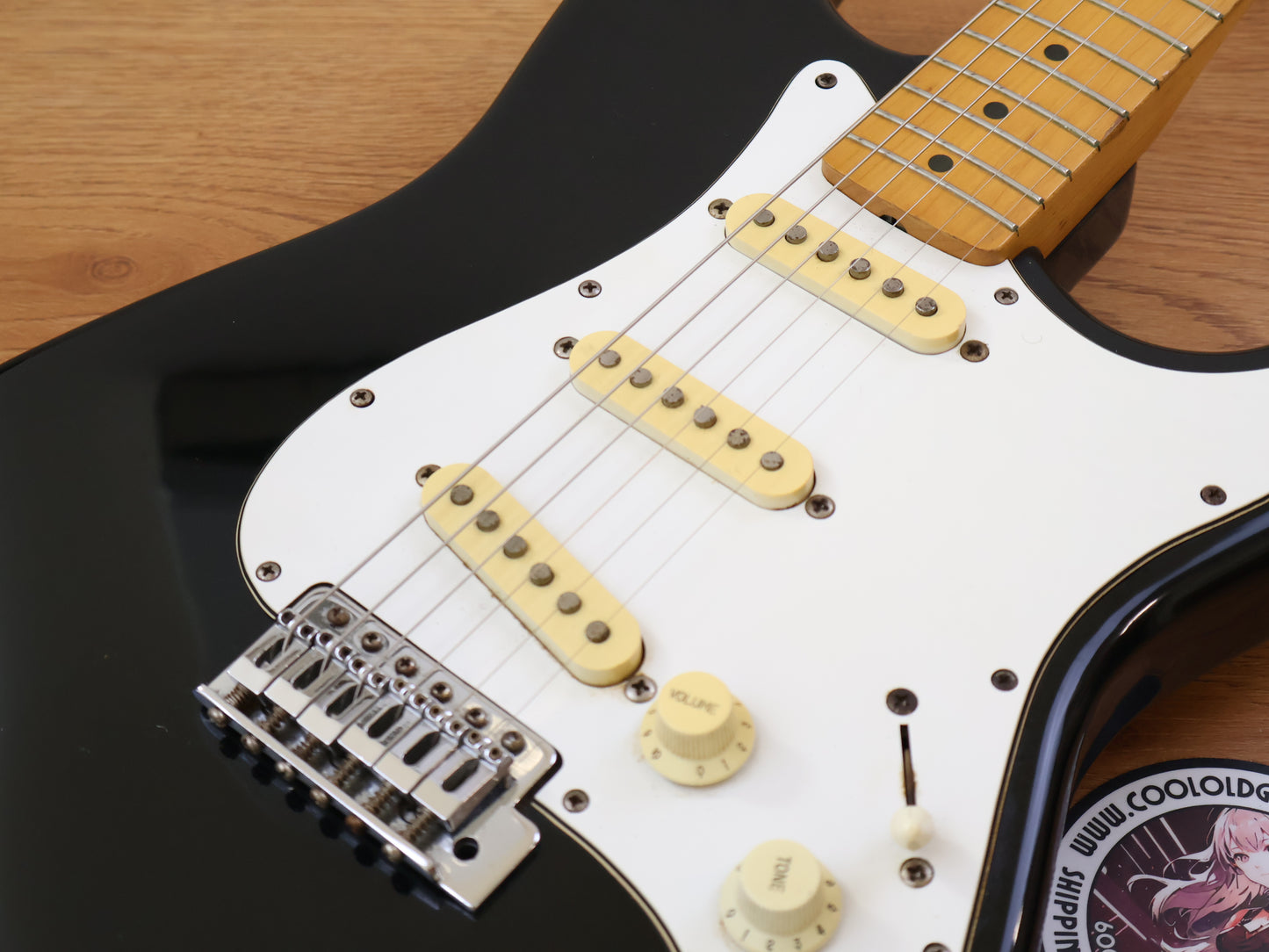 1990 Fender Japan ST-STD Stratocaster Standard (Black)
