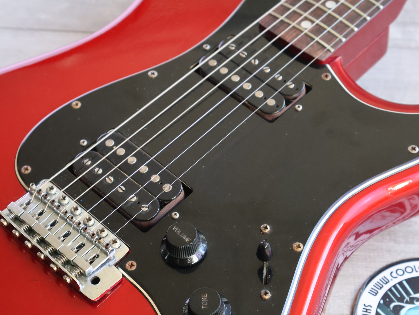 1986 Tokai Japan TST36H Contemporary Stratocaster (Candy Apple Red)