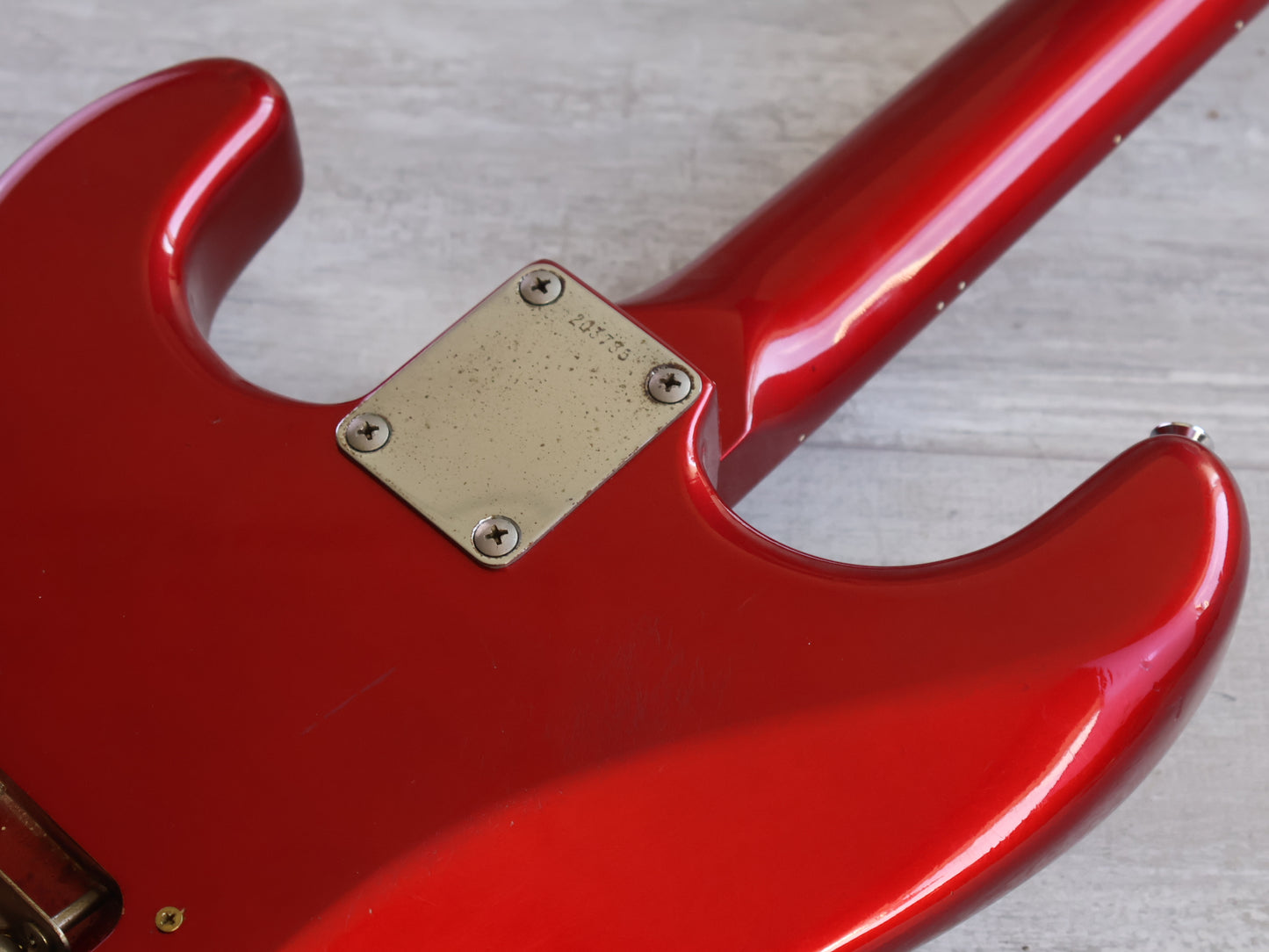 1986 Tokai Japan TST36H Contemporary Stratocaster (Candy Apple Red)