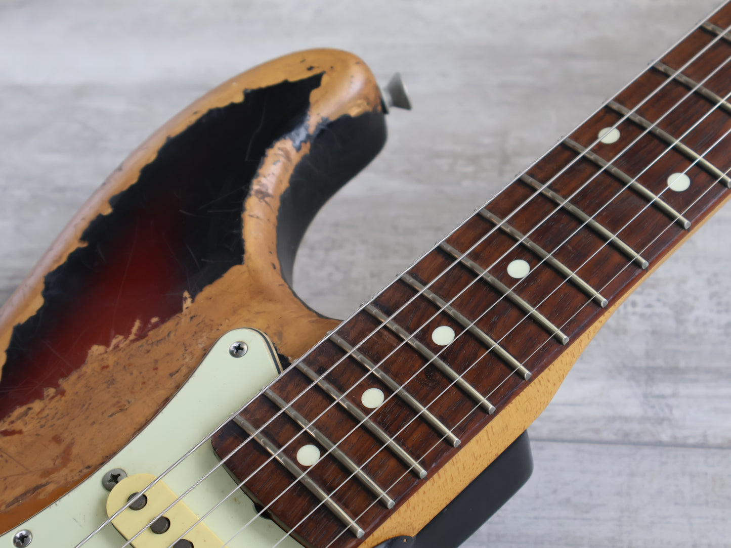 1999 Fender Japan ST62-70TX '62 Reissue Stratocaster w/Texas Specials (Relic Sunburst)