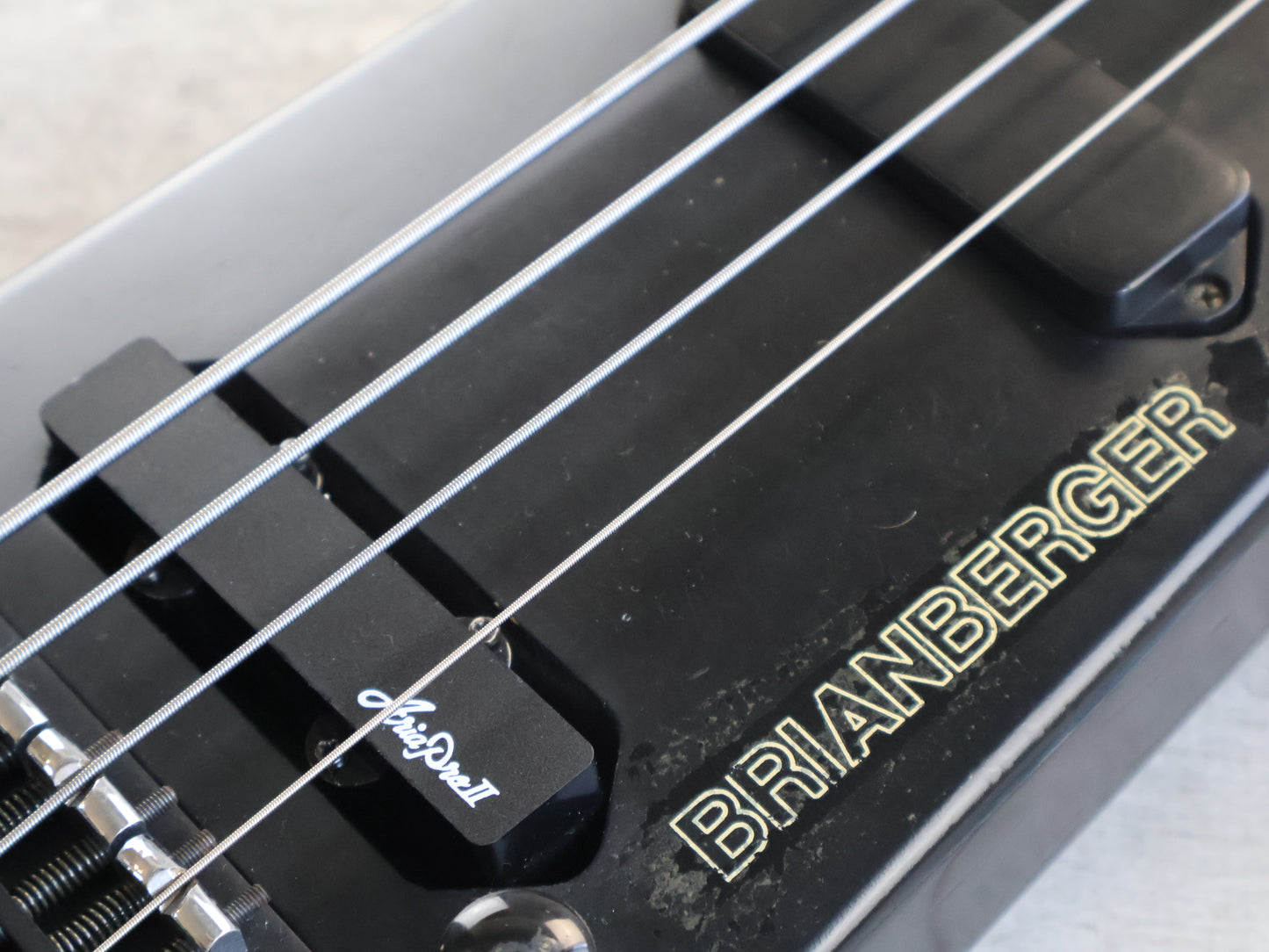 1980's Riverhead Japan "Brianberger" Headless Bass (Black)