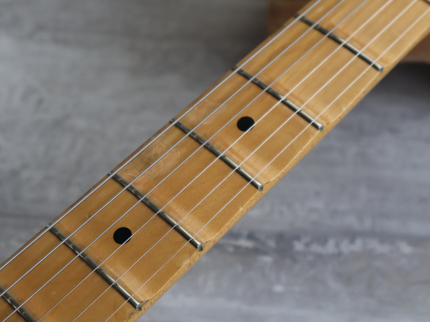 1989 Fender Japan "E Series" ST72-75 '72 Reissue Scalloped Stratocaster (Olympic White)