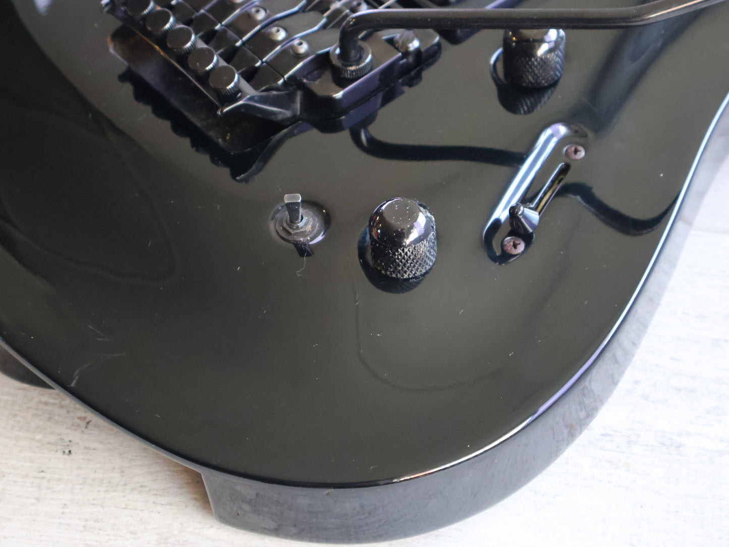 1988 Yamaha Japan RGZ 11 HSS Superstrat (Black)