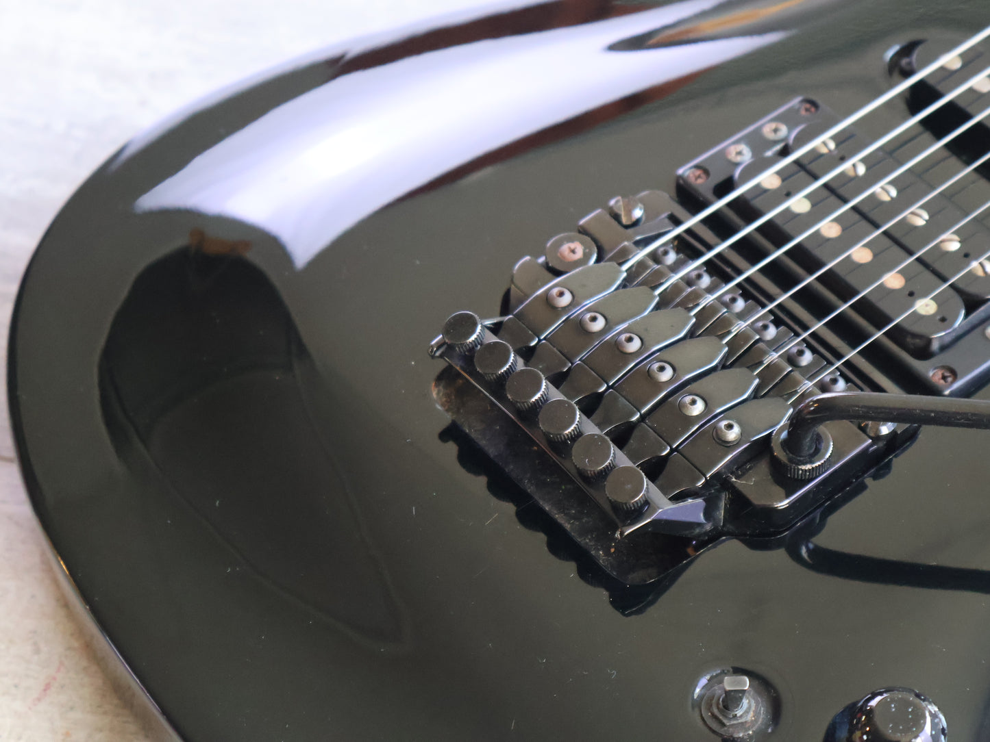 1988 Yamaha Japan RGZ 11 HSS Superstrat (Black)