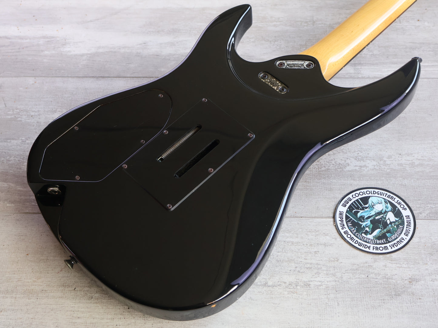 1988 Yamaha Japan RGZ 11 HSS Superstrat (Black)