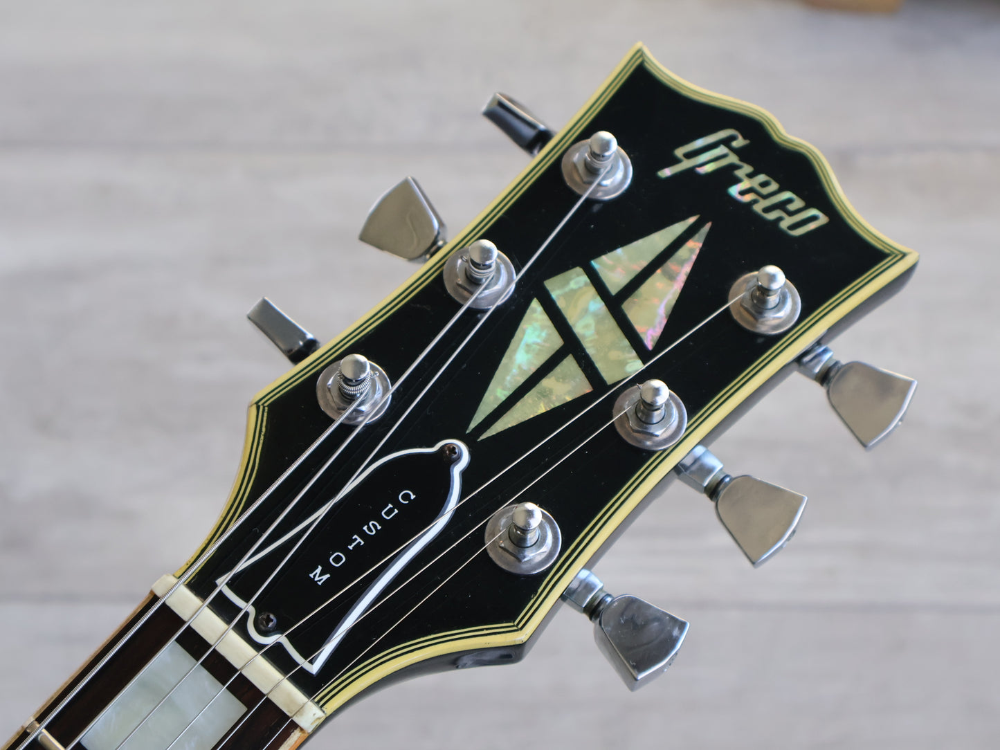 1978 Greco Japan EG-600PB "Black Beauty" Les Paul Custom (Ebony)