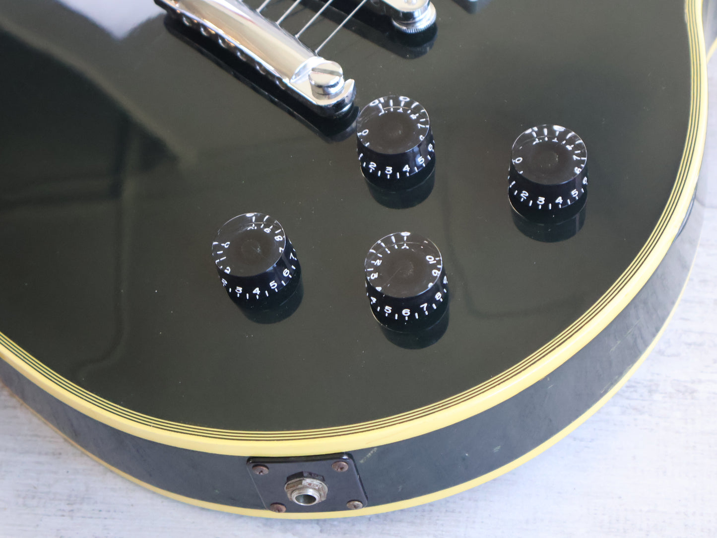 1978 Greco Japan EG-600PB "Black Beauty" Les Paul Custom (Ebony)