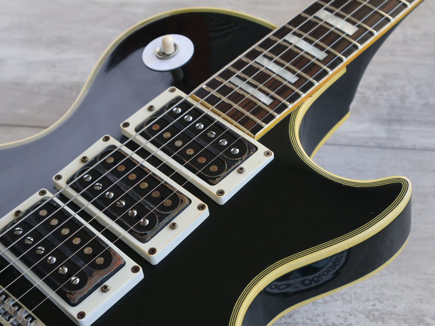 1978 Greco Japan EG-600PB "Black Beauty" Les Paul Custom (Ebony)