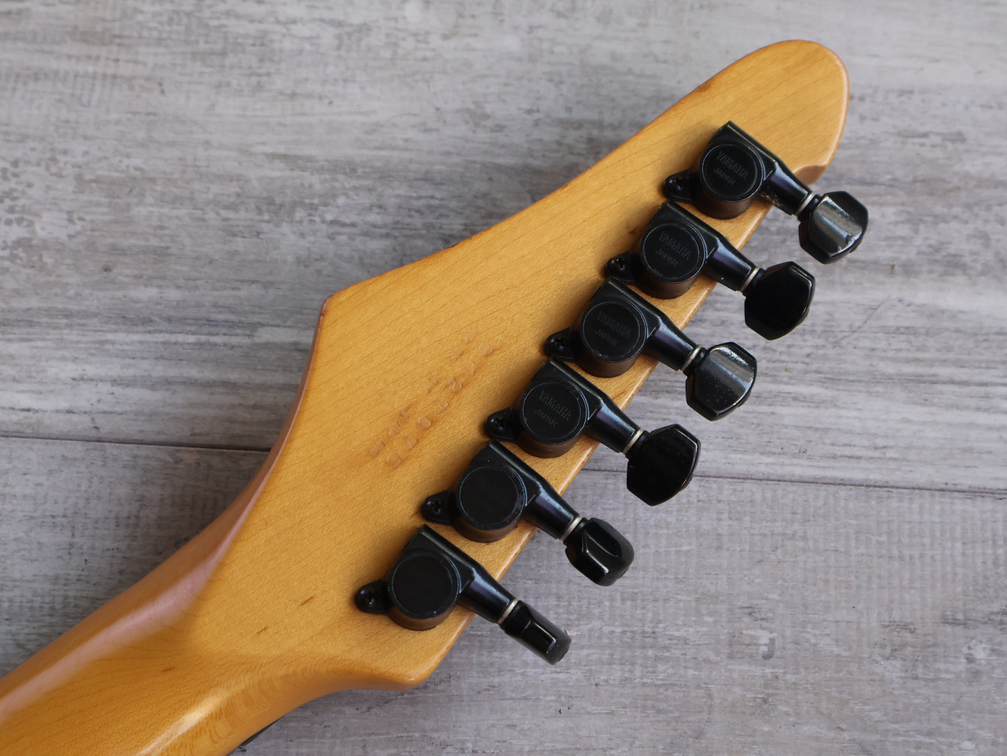 1988 Yamaha Japan RGZ 11 HSS Superstrat (Black)