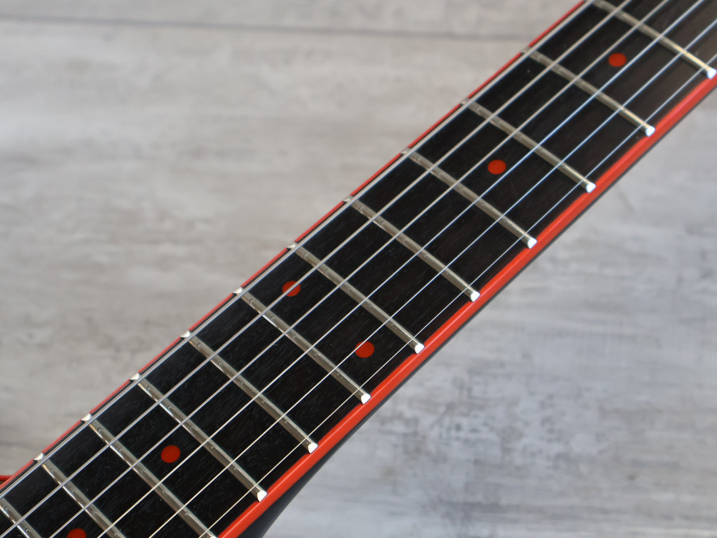 1984 Washburn Japan WT-24V Tour 24 HH Telecaster (Black/Red)