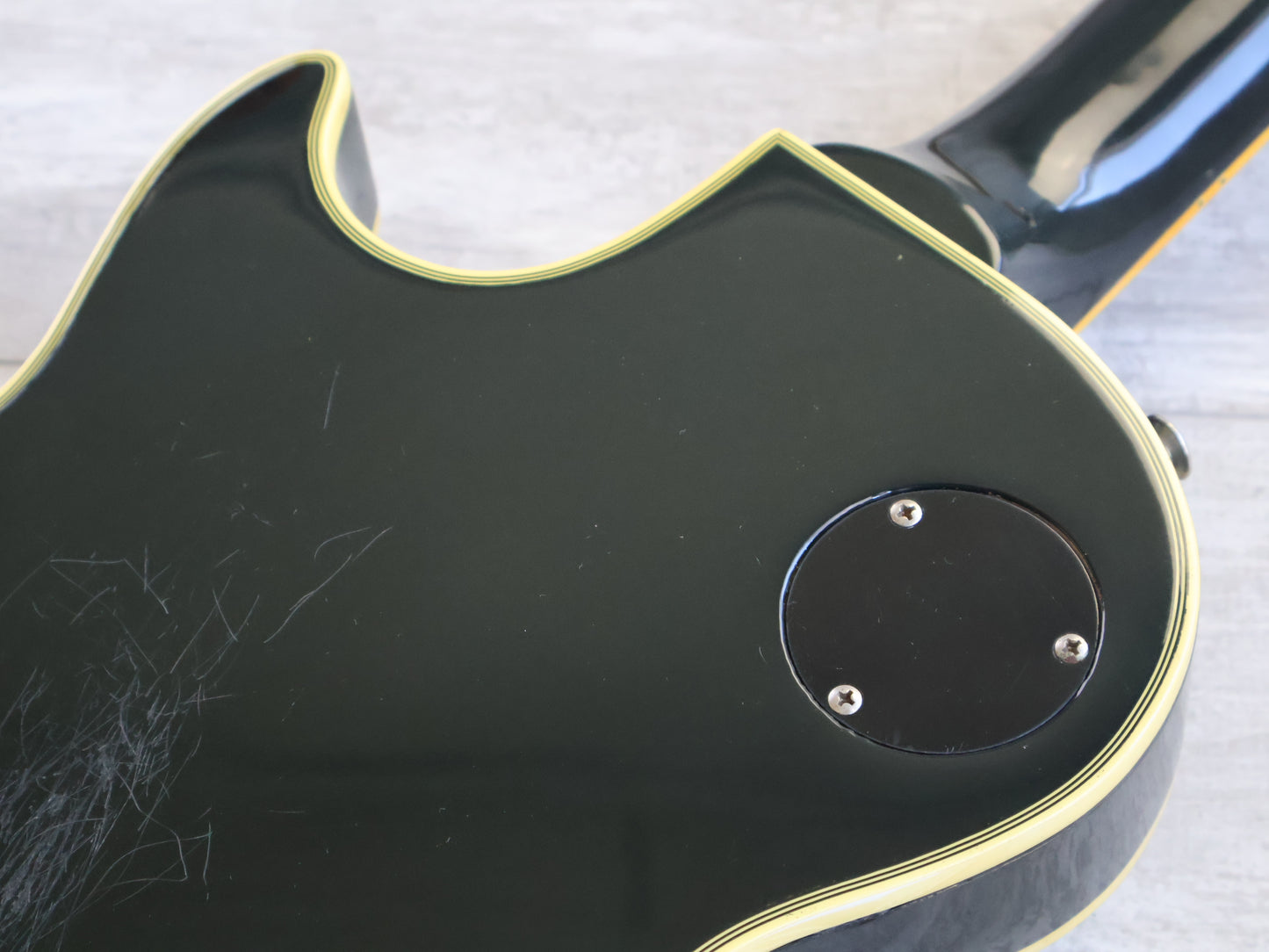 1978 Greco Japan EG-600PB "Black Beauty" Les Paul Custom (Ebony)