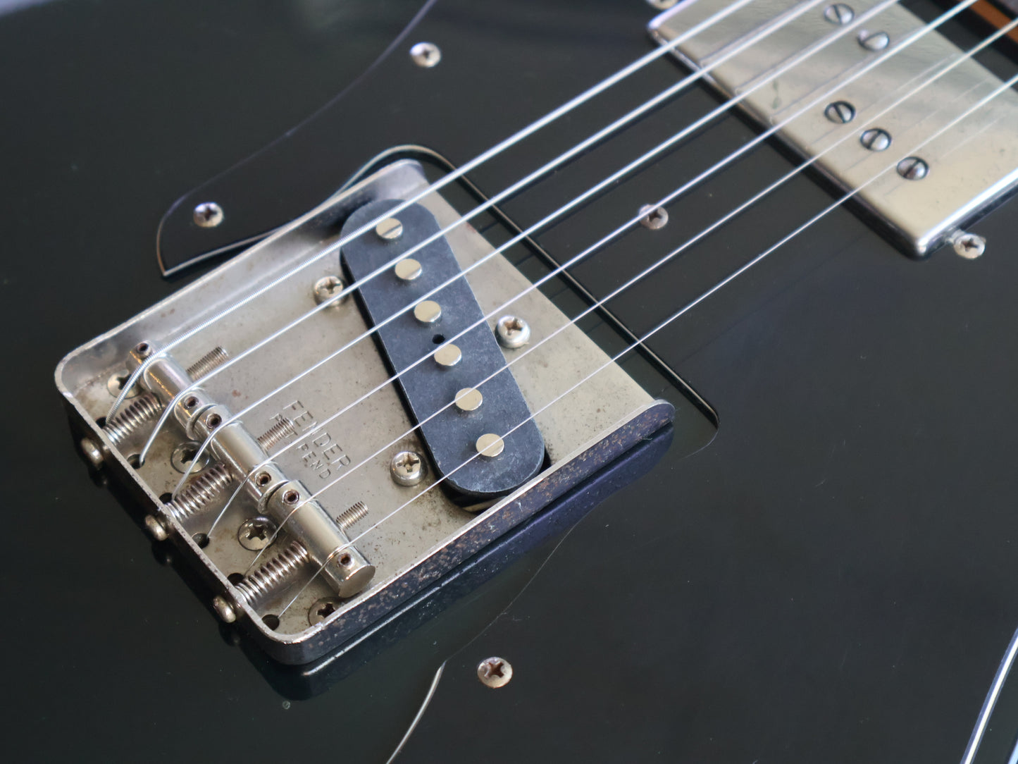 1983 Squier (by Fender Japan) SQ Series CTC-55 Telecaster Custom (Black)