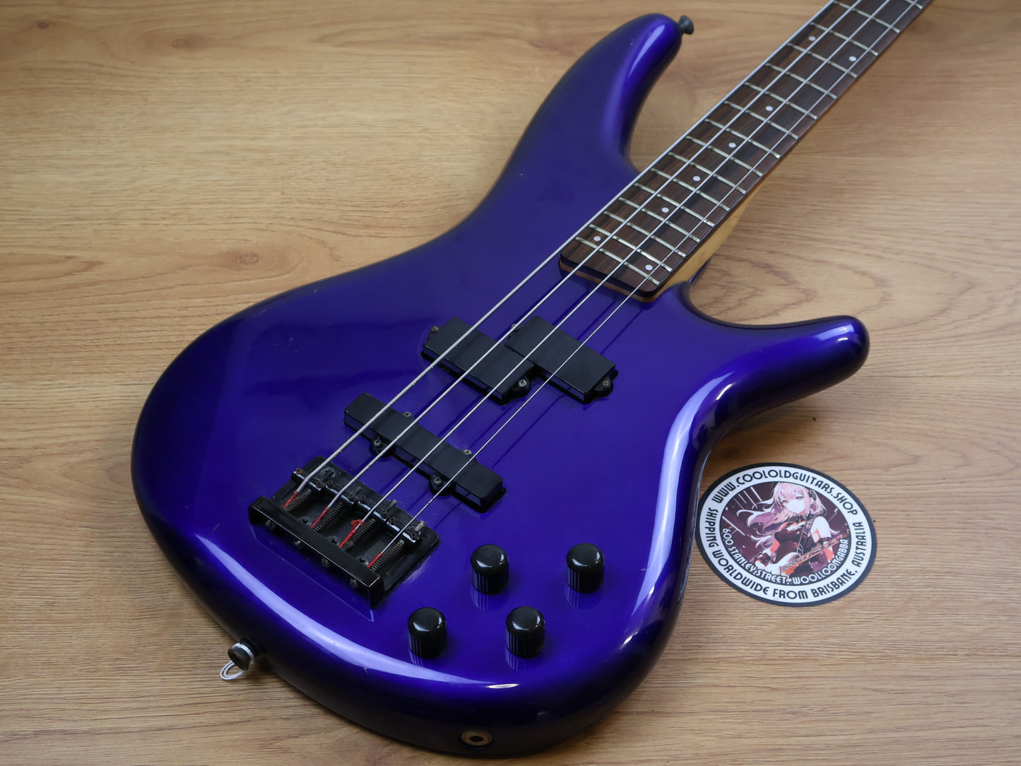 1992 Ibanez Japan SR400 SDGR Bass (Blue)