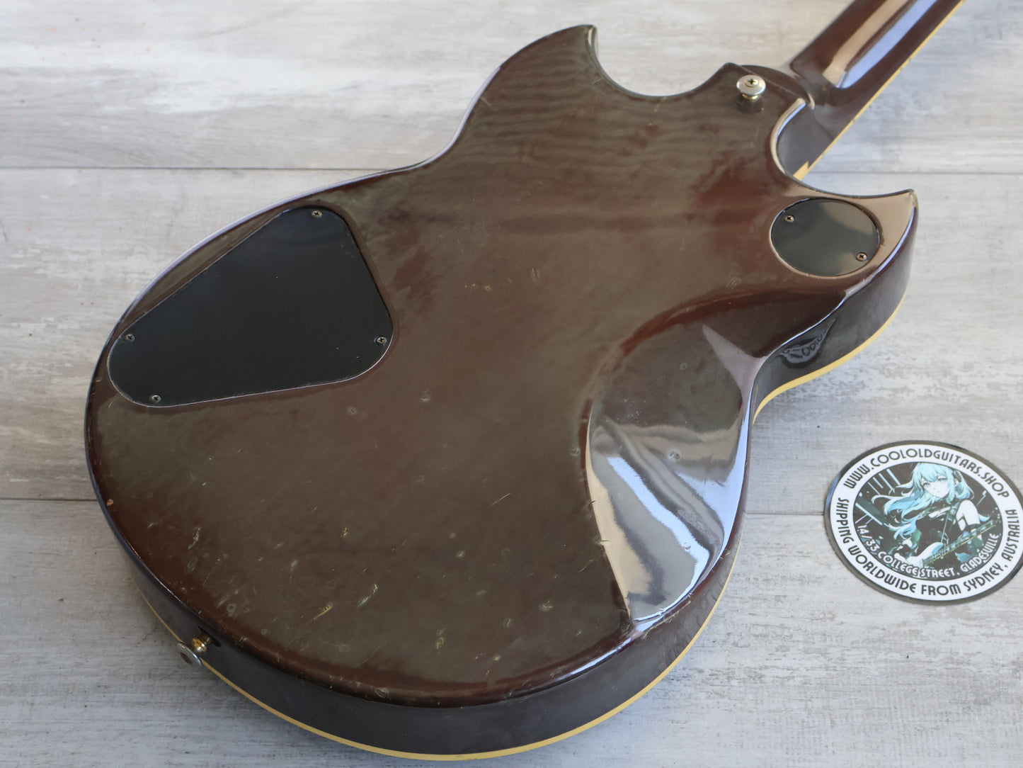 1980 Yamaha Japan SG-1000 Double Cutaway (Brown Sunburst)