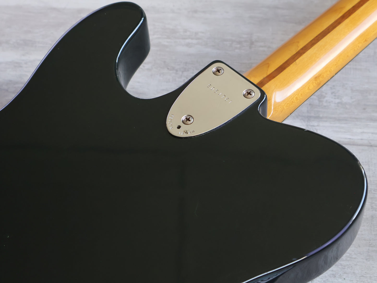 1983 Squier (by Fender Japan) SQ Series CTC-55 Telecaster Custom (Black)