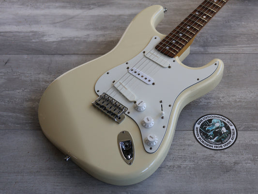 2006 Fender Japan ST72 '72 Reissue Scalloped Stratocaster (Vintage White)