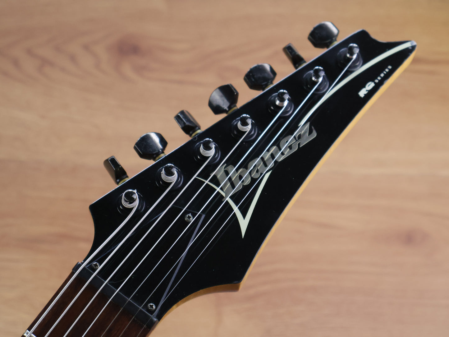 1999 Ibanez Japan RG7621 7 String HH Superstrat (Galaxy Black)