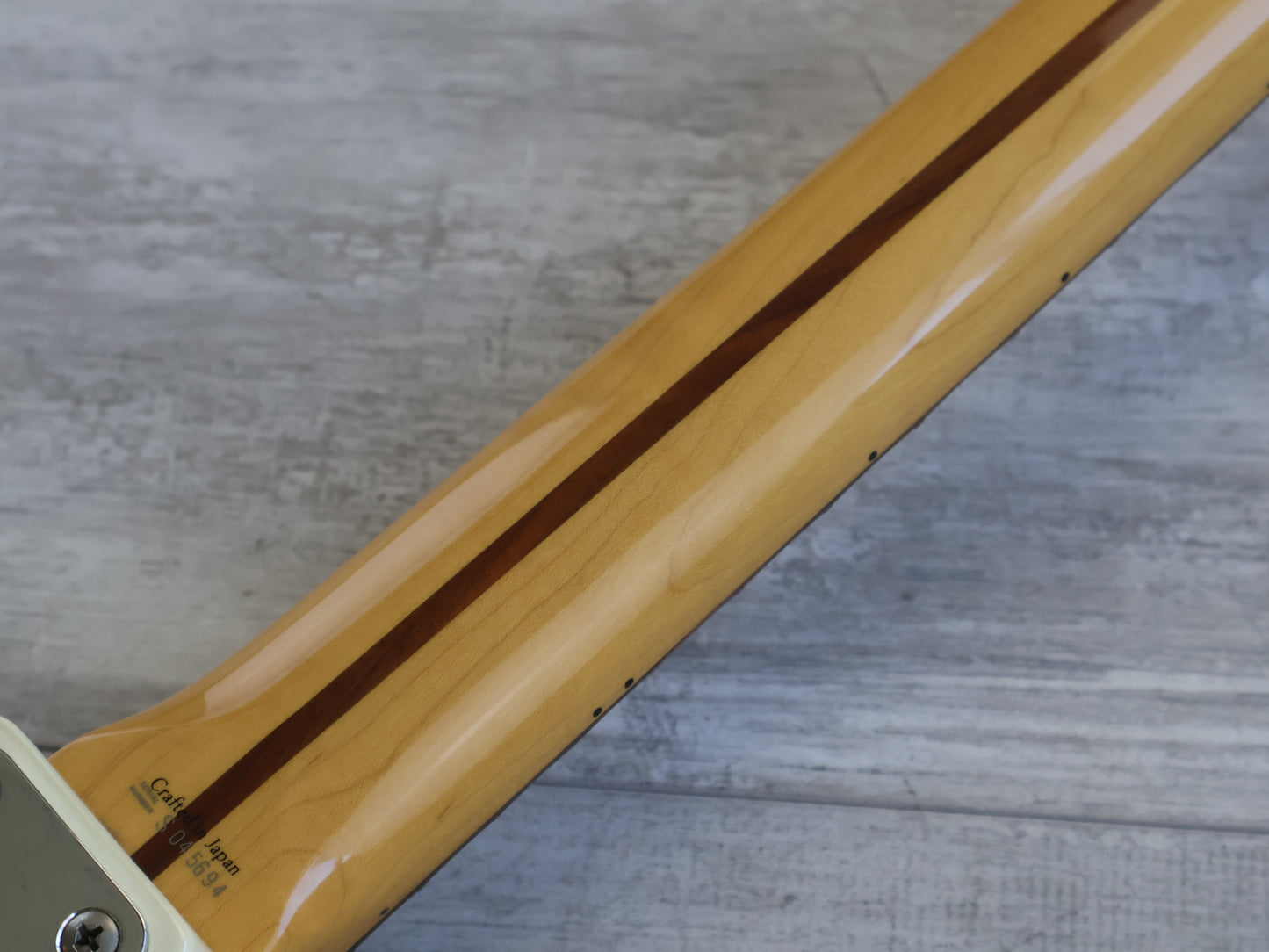 2006 Fender Japan ST72 '72 Reissue Scalloped Stratocaster (Vintage White)