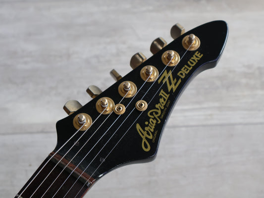 1983 Aria Pro II Japan ZZ Deluxe Explorer (Black/Red)