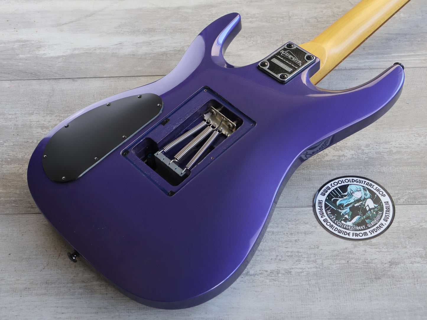 2001 Kramer Striker FR-422S Superstrat (Purple)