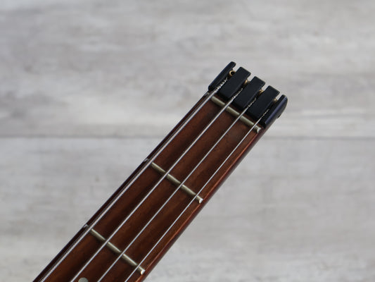 1990 Hohner B2A-DB Headless Paddle Bass Guitar w/Steinberger System
