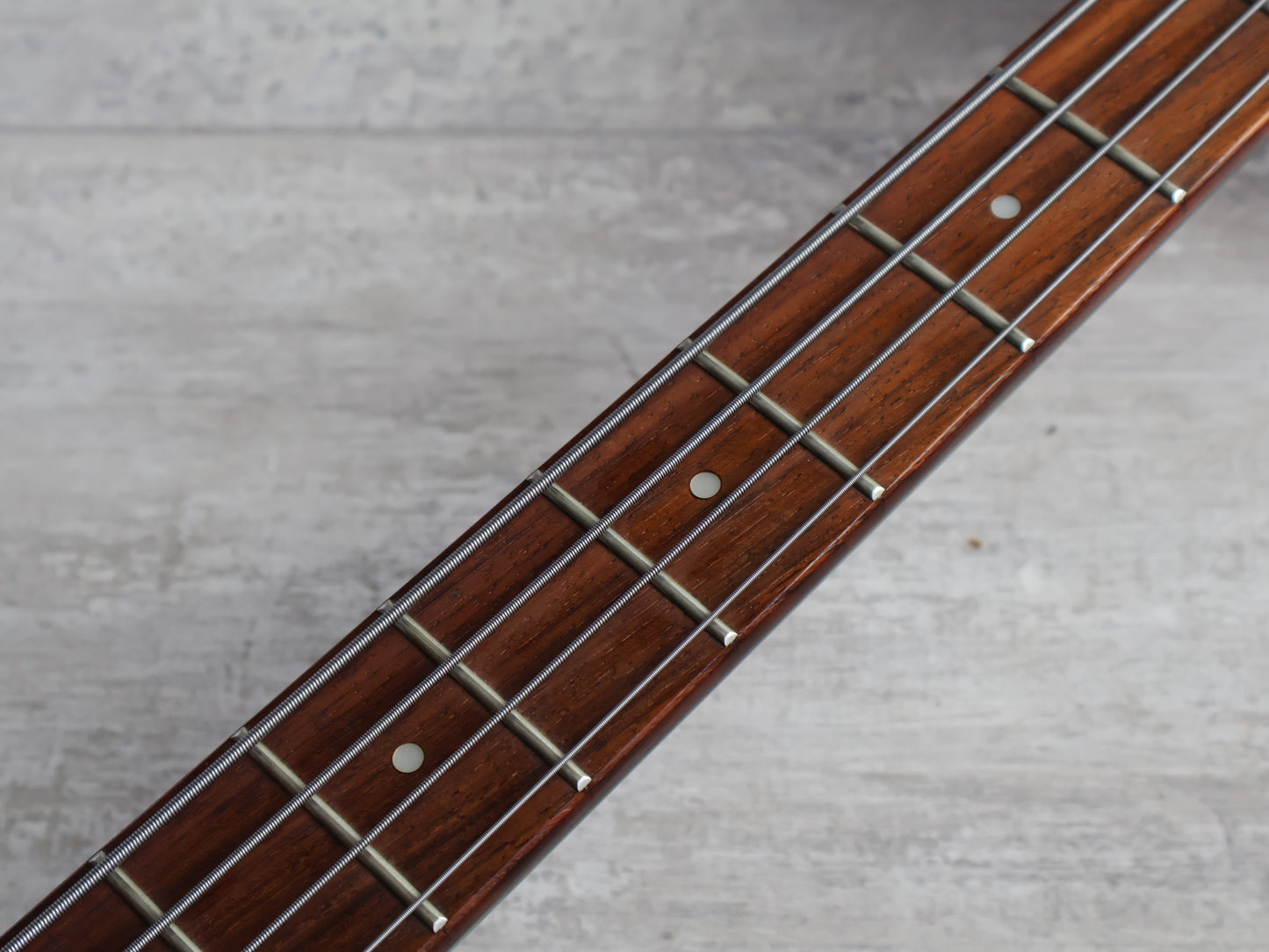 1990 Hohner B2A-DB Headless Paddle Bass Guitar w/Steinberger System