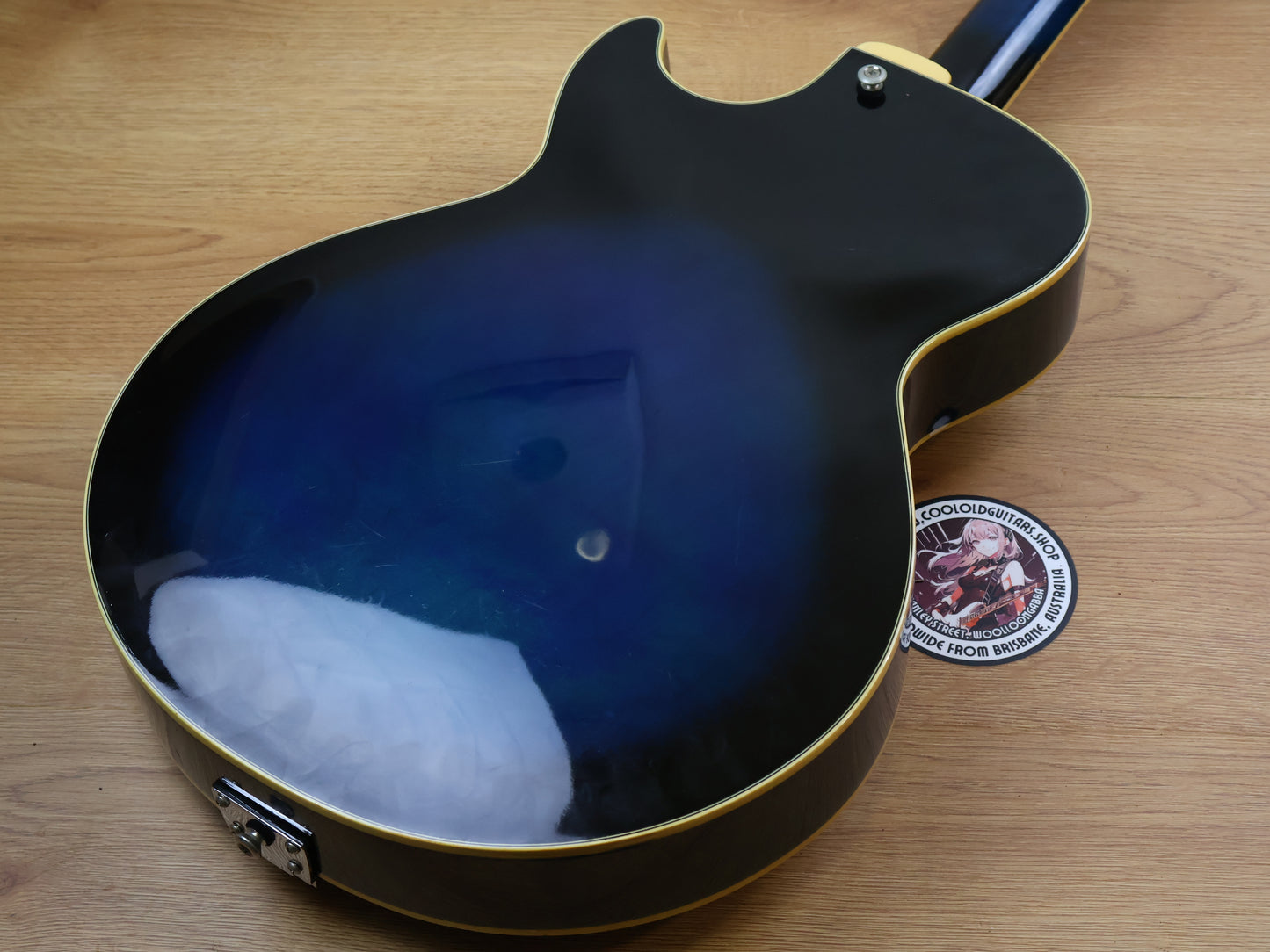 2002 Ibanez Artcore AG75-TBS-12-01 Hollowbody (Transparent Blue)