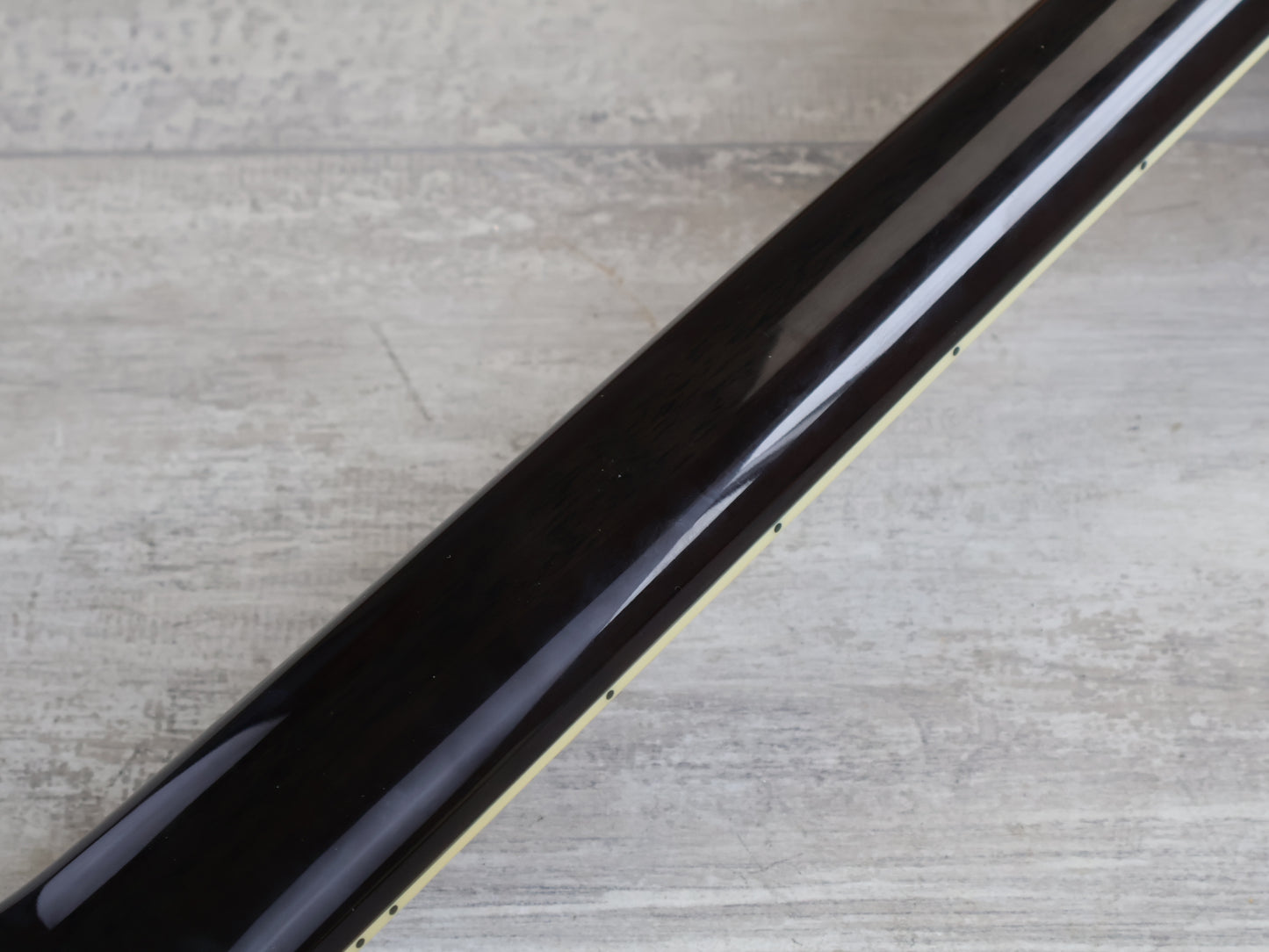 2010 LTD (by ESP) EC-401FM Single Cutaway w/EMG's (Transparent Black)