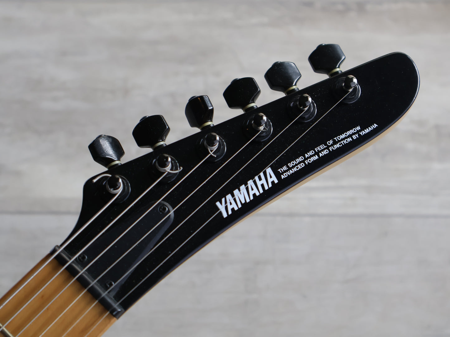 1989 Yamaha Japan MG111 26 Fret Electric Guitar (Black)