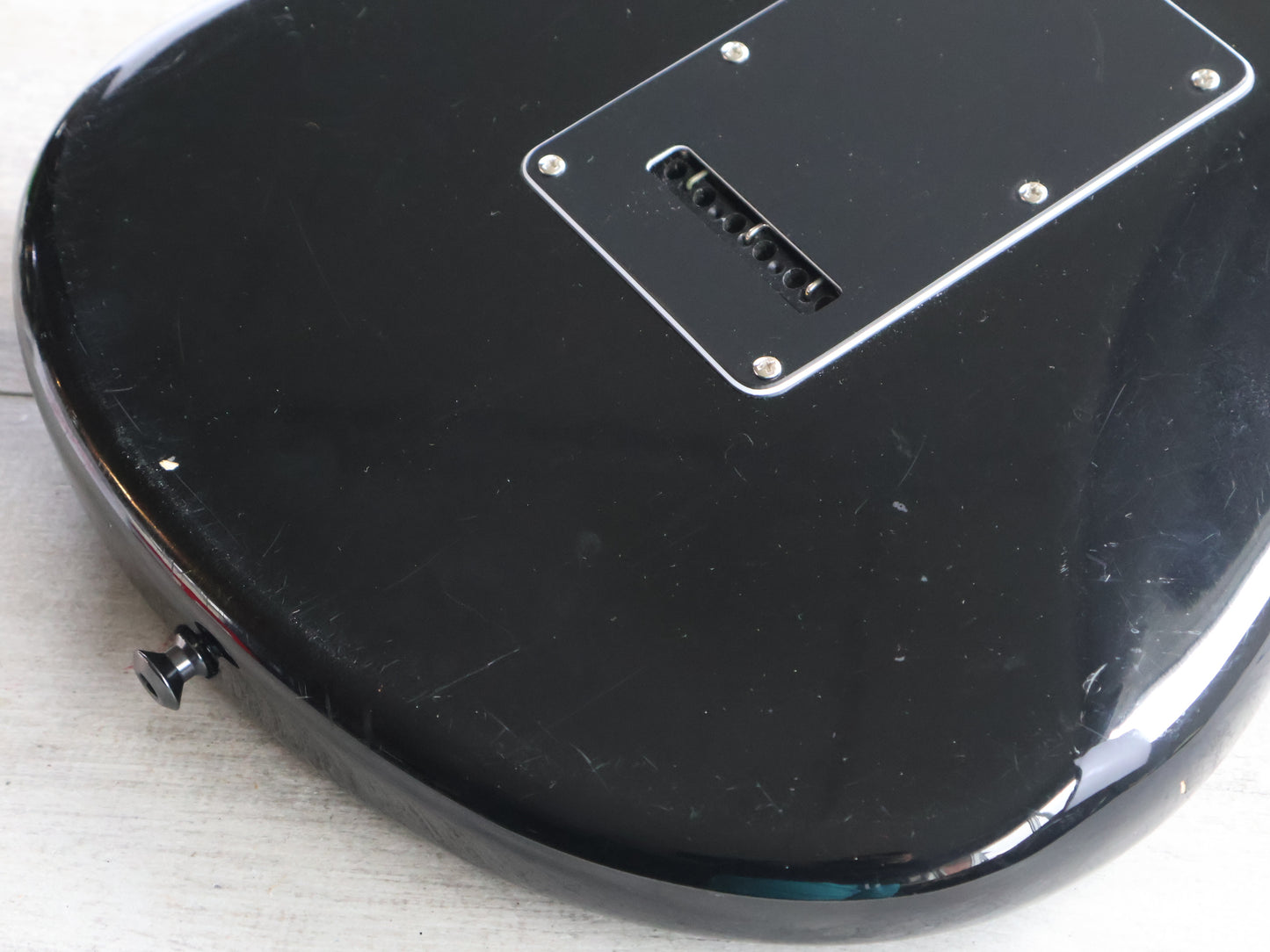 1989 Yamaha Japan MG111 26 Fret Electric Guitar (Black)