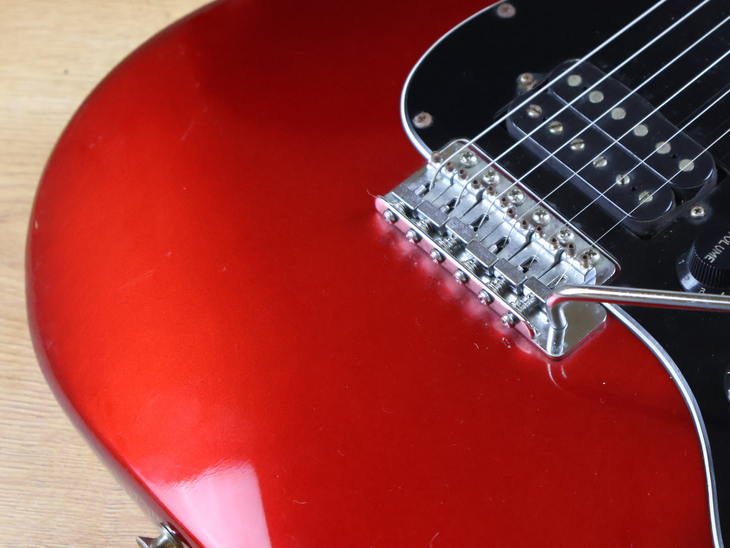 1985 Tokai Japan TST-36 Limited Edition Contemporary HH Stratocaster (Candy Apple Red)