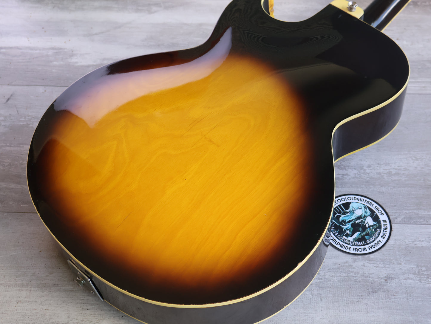 1973 Greco Japan S-50 ES-175 Hollowbody Jazzbox (Brown Sunburst)