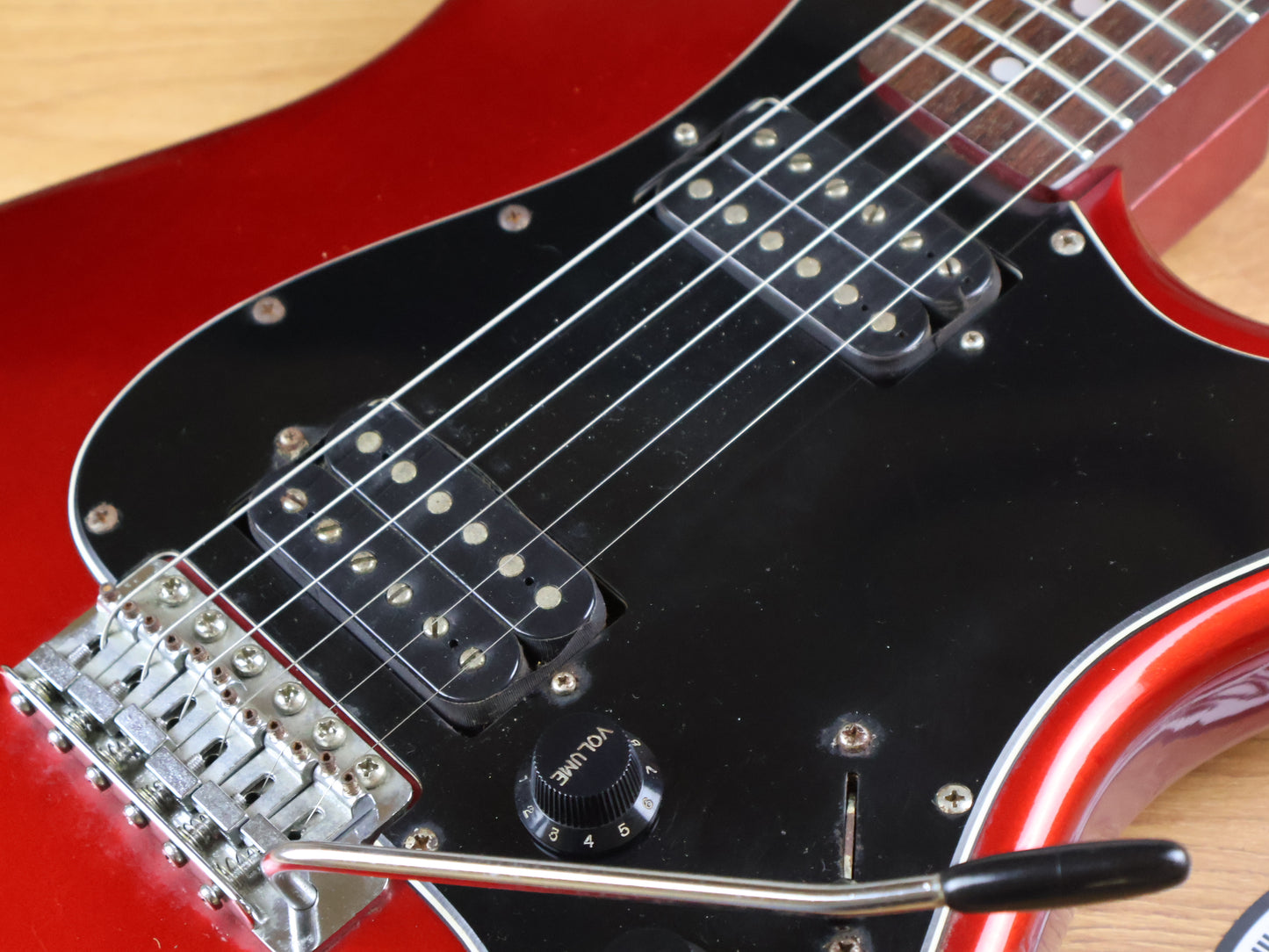 1985 Tokai Japan TST-36 Limited Edition Contemporary HH Stratocaster (Candy Apple Red)