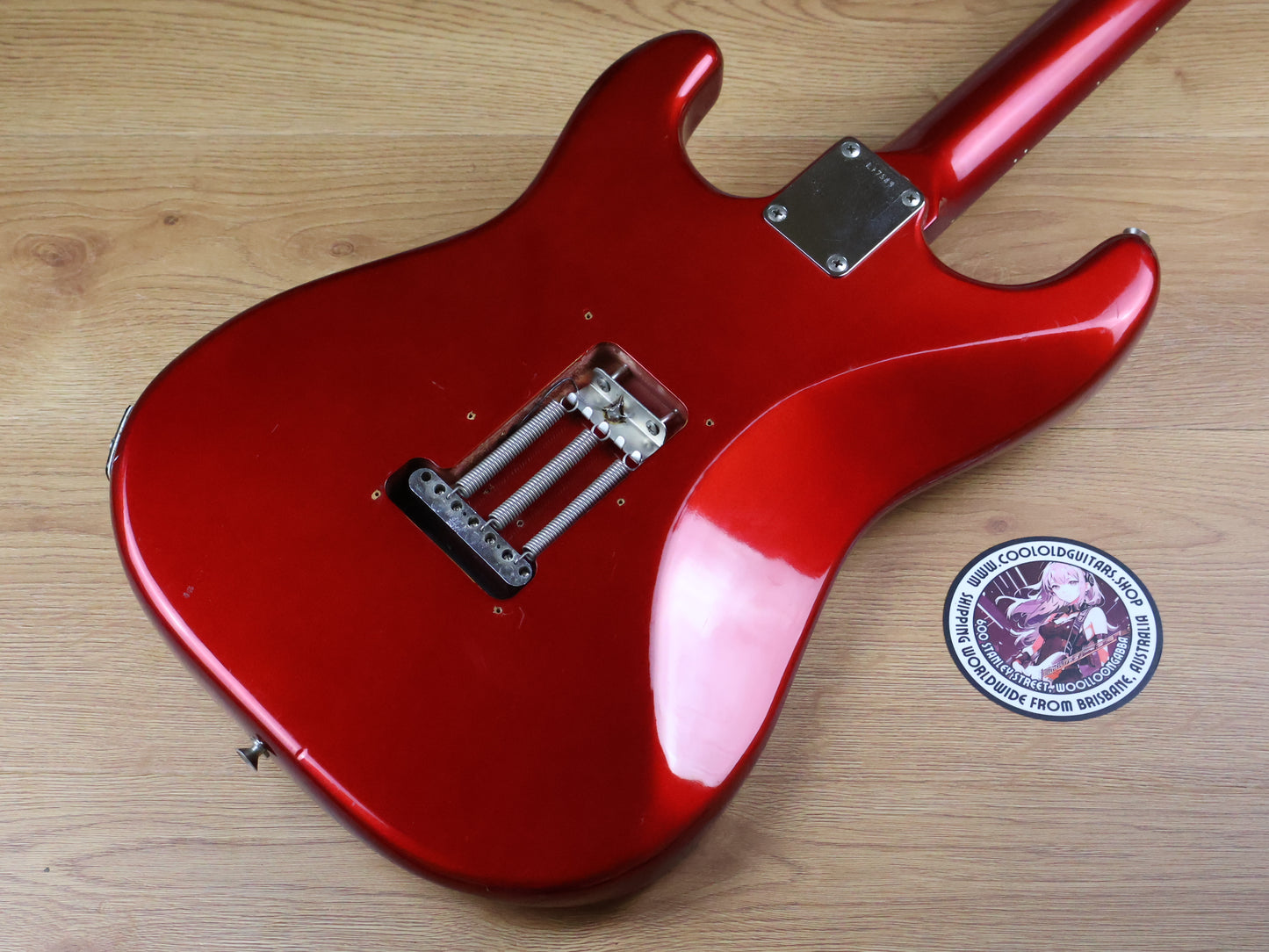 1985 Tokai Japan TST-36 Limited Edition Contemporary HH Stratocaster (Candy Apple Red)