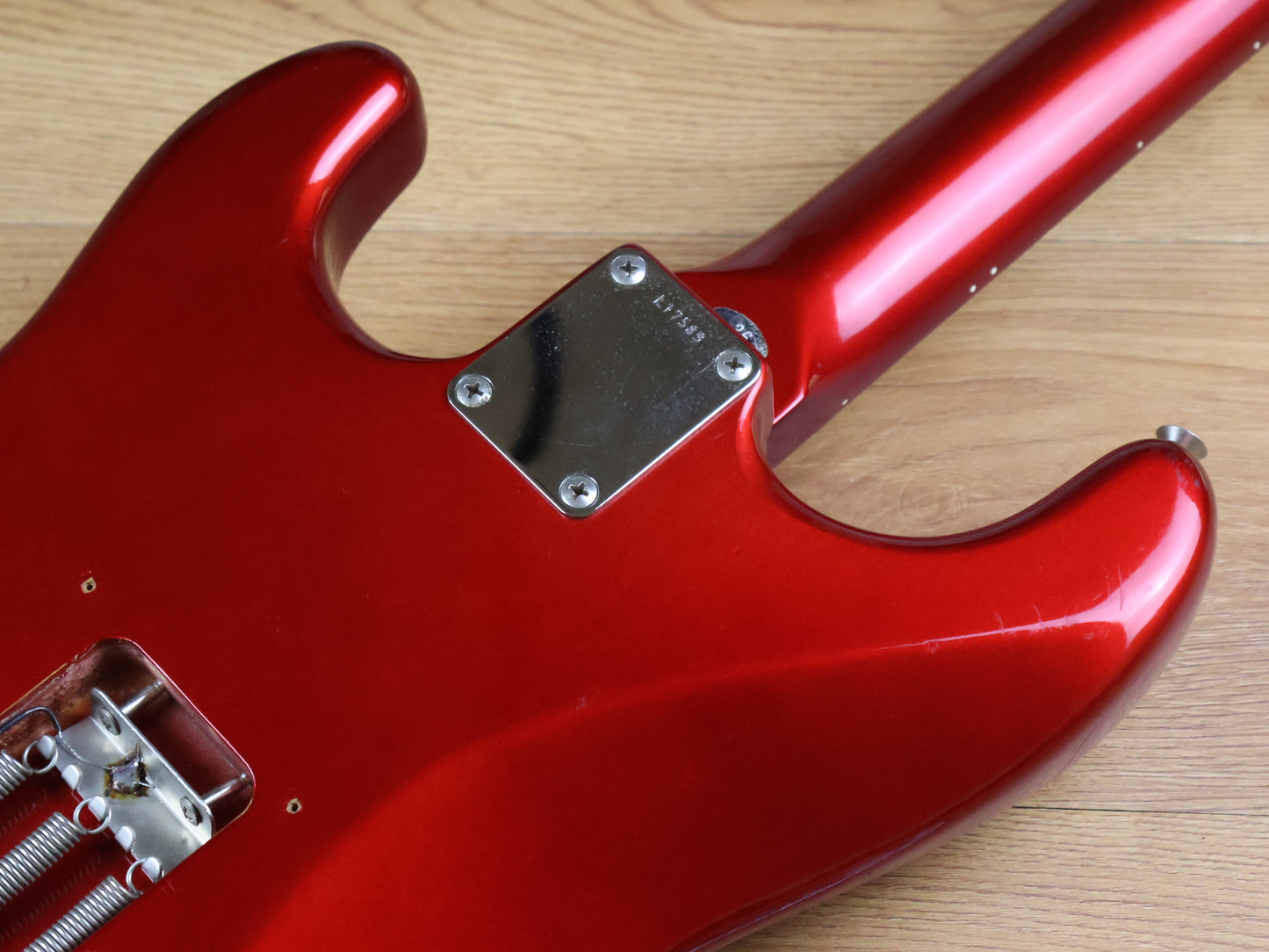 1985 Tokai Japan TST-36 Limited Edition Contemporary HH Stratocaster (Candy Apple Red)