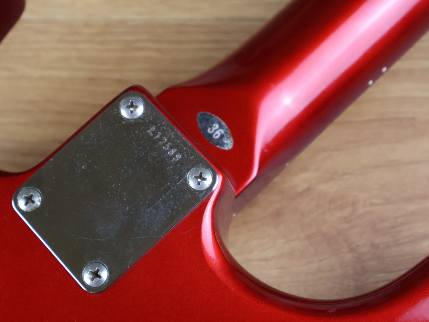 1985 Tokai Japan TST-36 Limited Edition Contemporary HH Stratocaster (Candy Apple Red)