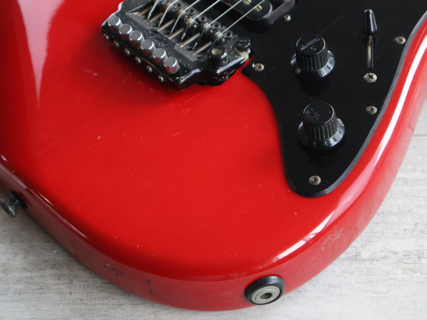 1984 Fender Japan Boxer "A Series" ST556 Boxer/Contemporary Stratocaster (Torino Red)